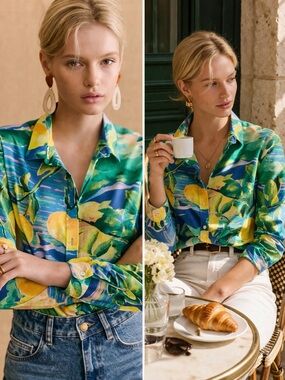 🍋 NWT | SÉZANE x MOMONÌ PIERRO SHIRT 🍋
